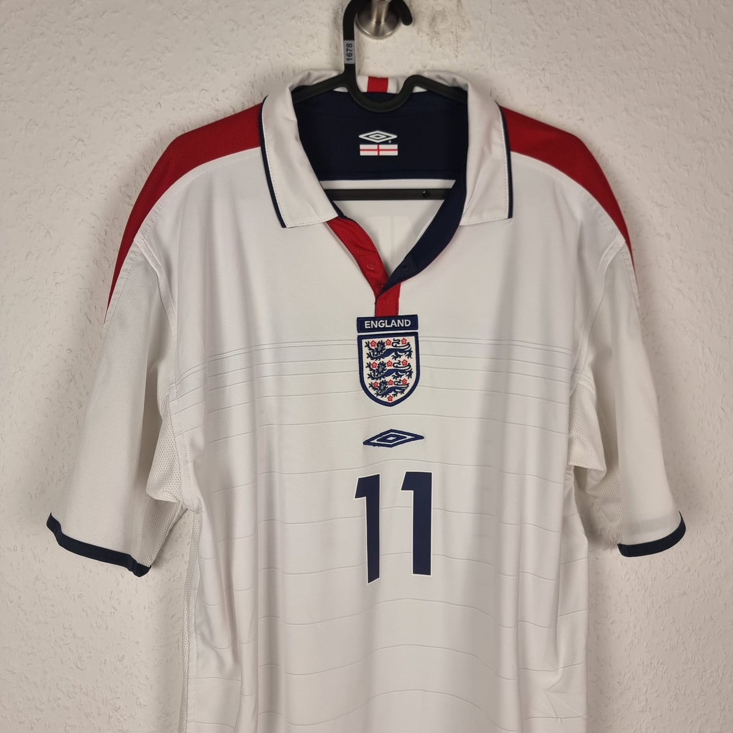 Jersey - England - Frank Lampard - 2004 - L - Home