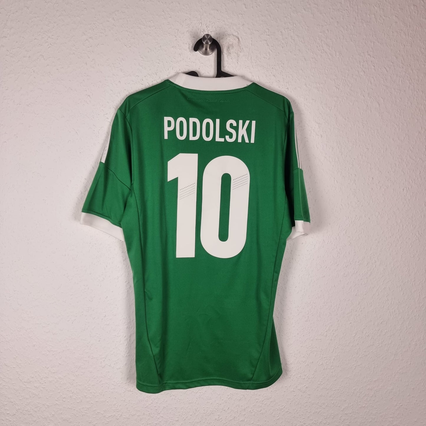 Jersey - Germany - Lukas Podolski - 2012 - S - Away