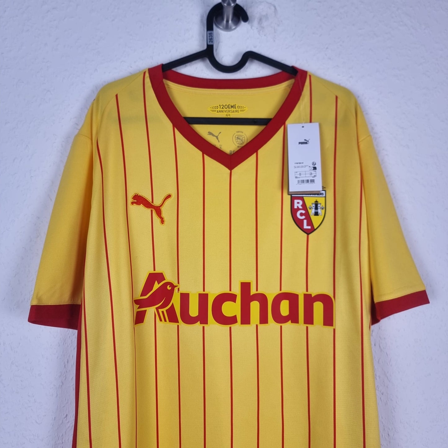 Trikot - RC Lens - 2025/2026 - XL - Neu - Heim