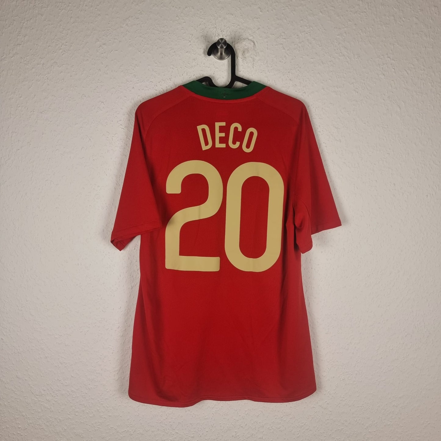 Trikot - Portugal - Deco - 2008 - S - Heim