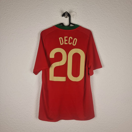 Trikot - Portugal - Deco - 2008 - S - Heim