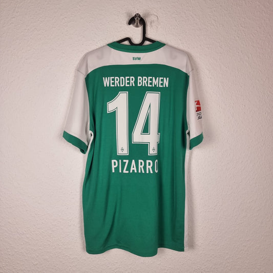 Trikot - Werder Bremen - Claudio Pizarro - 2015/2016 - L - Heim