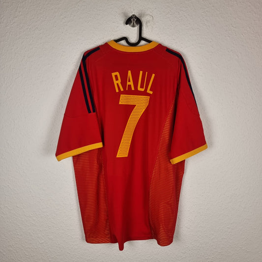 Trikot - Spanien - Raúl - 2002 - XL - Heim