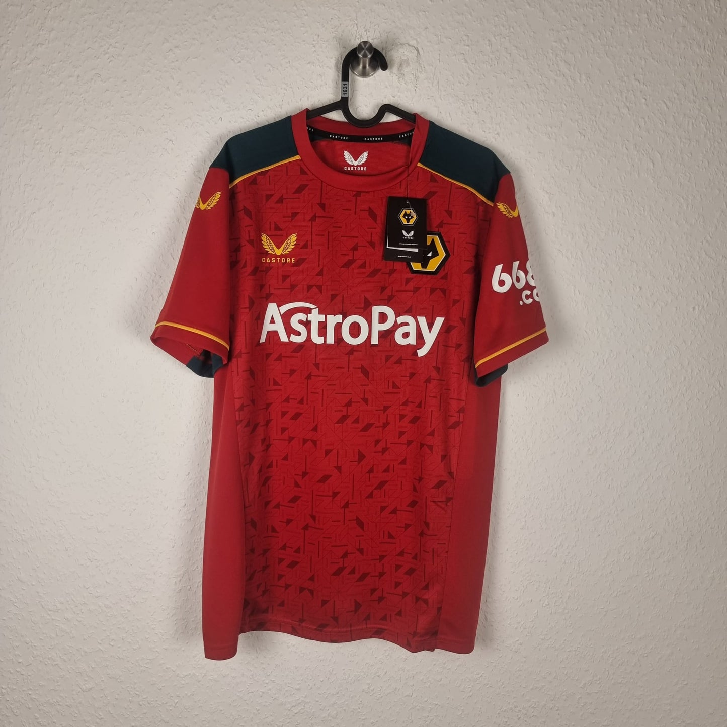 Trikot - Wolverhampton Wanderers - 2023/2024 - M - Auswärts - Neu