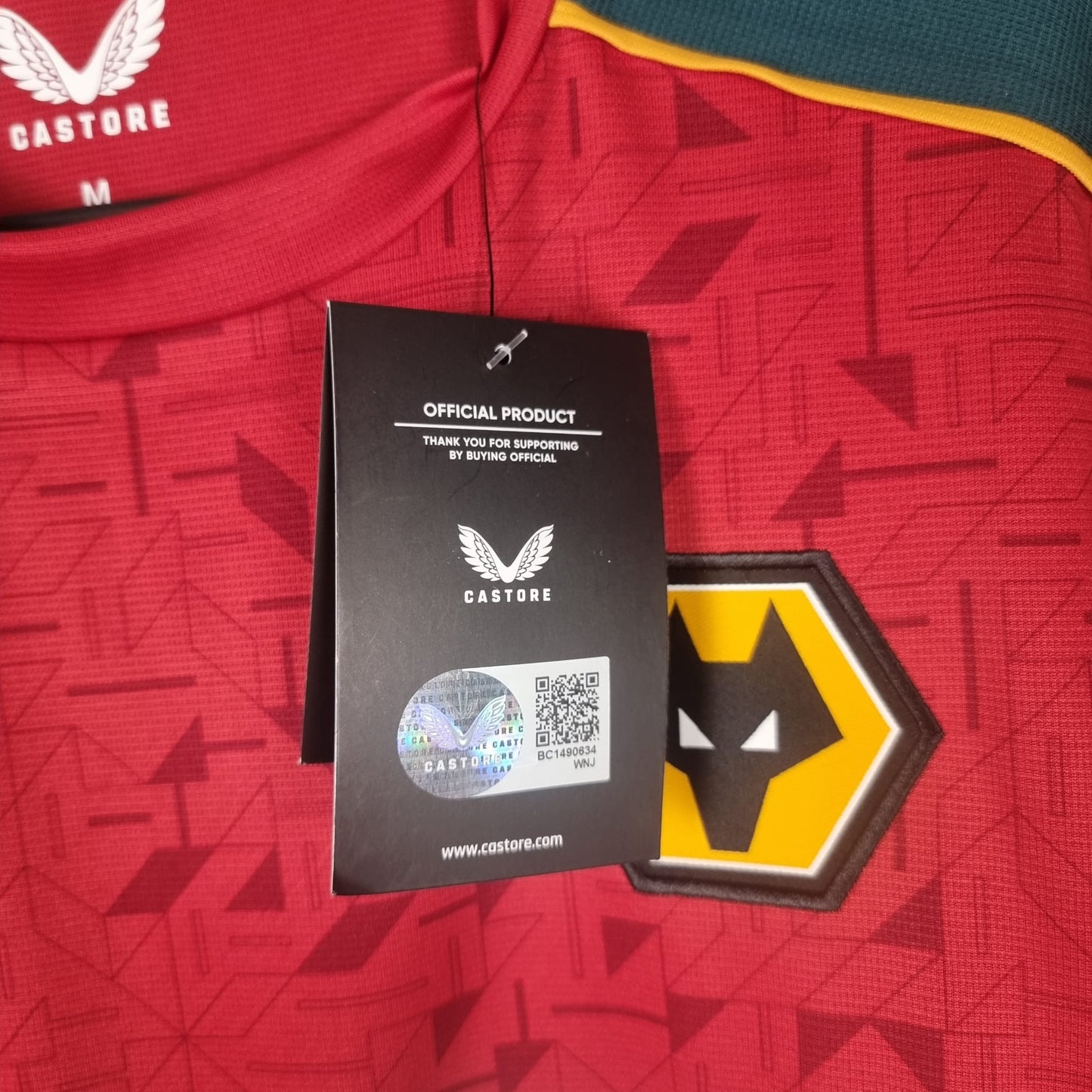 Trikot - Wolverhampton Wanderers - 2023/2024 - M - Auswärts - Neu