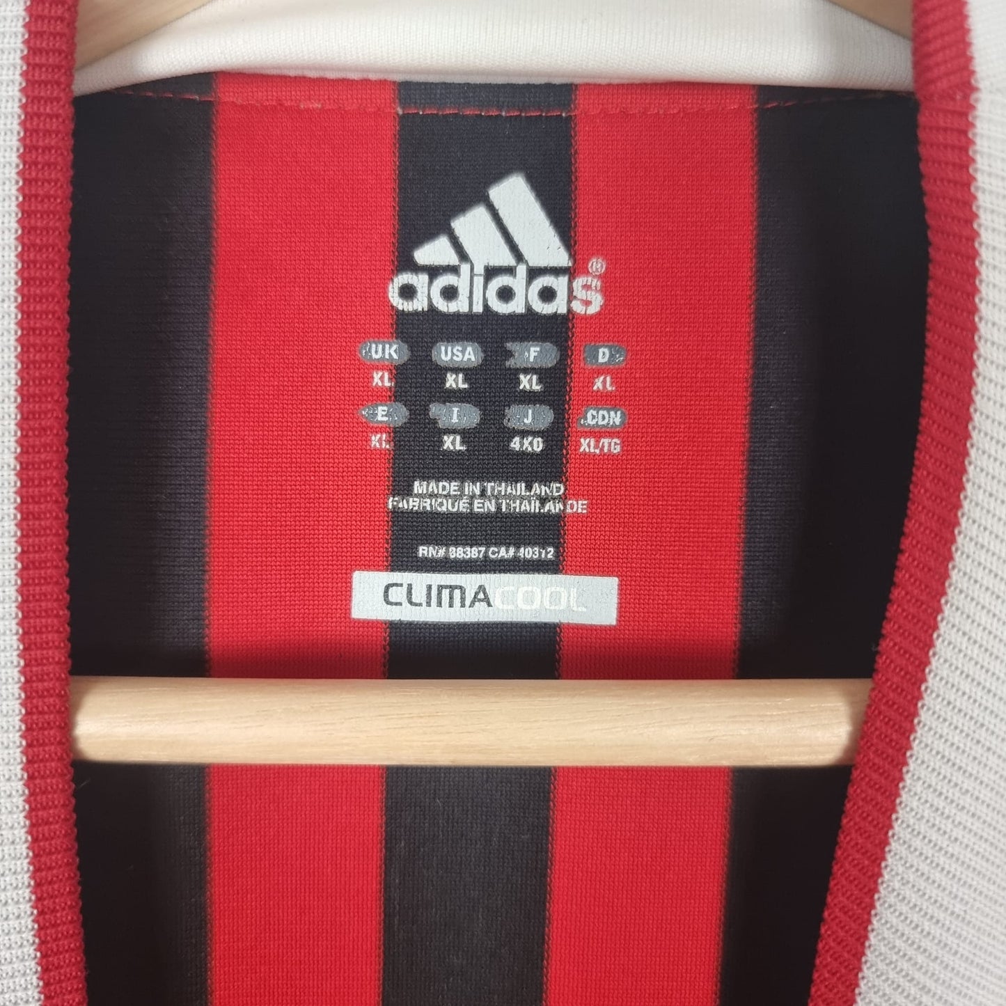 Trikot - AC Mailand - 2010/2011 - XL - Heim