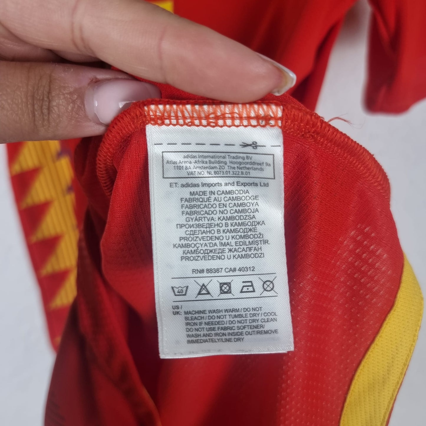 Trikot - Spanien - Andrés Iniesta - 2018 - S - Heim