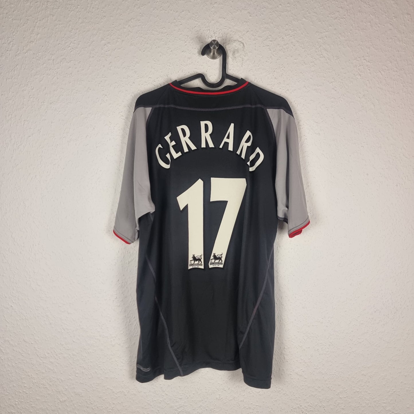 Trikot - Liverpool FC - Steven Gerrard - 2002/2003 - XL - Auswärts