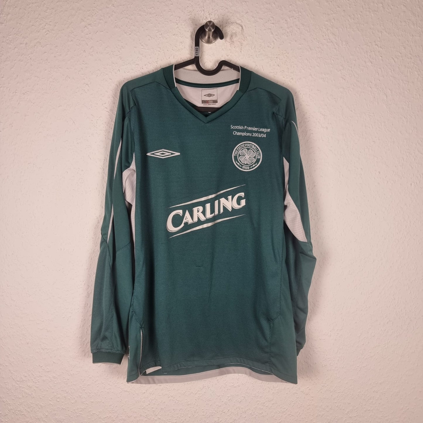 Trikot - Celtic Glasgow - Juninho - 2004/2005 - S - Auswärts