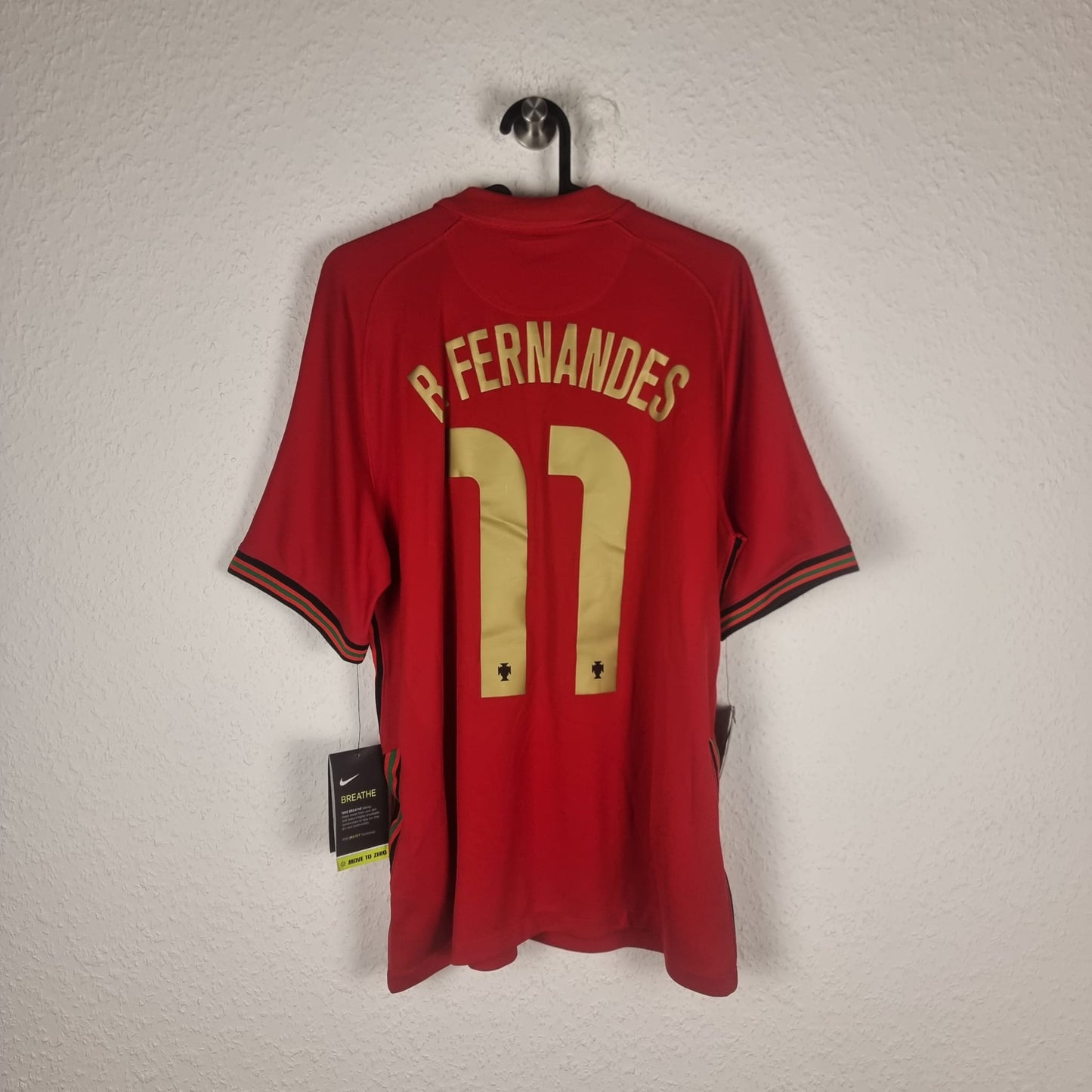 Jersey - Portugal - Bruno Fernandes - 2020 - M - Home - New