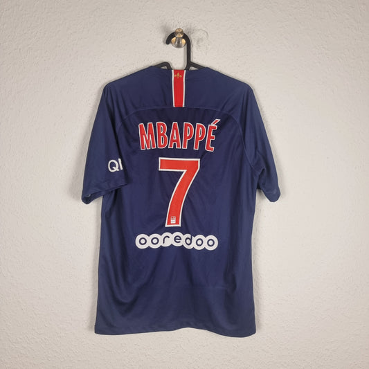 Trikot - Paris Saint-Germain (PSG) - Kylian Mbappe - 2018/2019 - S -Heim