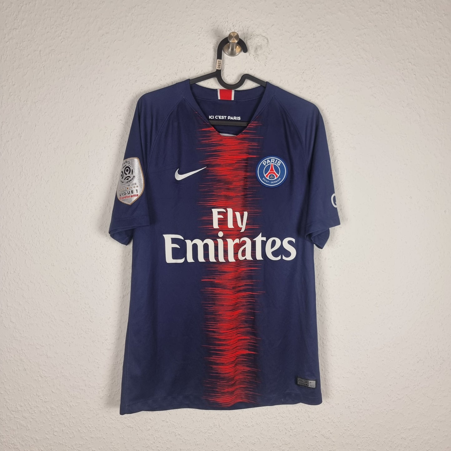 Trikot - Paris Saint-Germain (PSG) - Kylian Mbappe - 2018/2019 - S -Heim