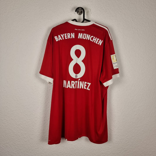 Trikot - Bayern München - Javi Martínez - 2017/2018 - XXL - Heim