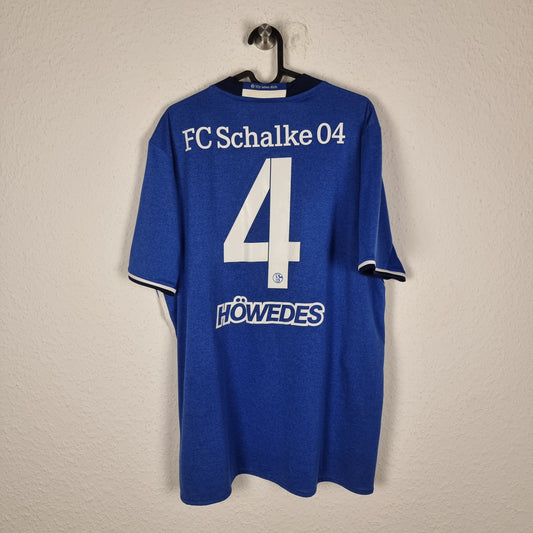 Trikot - Benedikt Höwedes - Schalke 04 - 2016/2017 - XL -  Heim