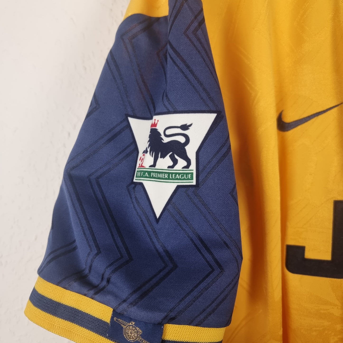 Trikot - Arsenal FC - Dennis Bergkamp - 1996/1997 - XL - Auswärts