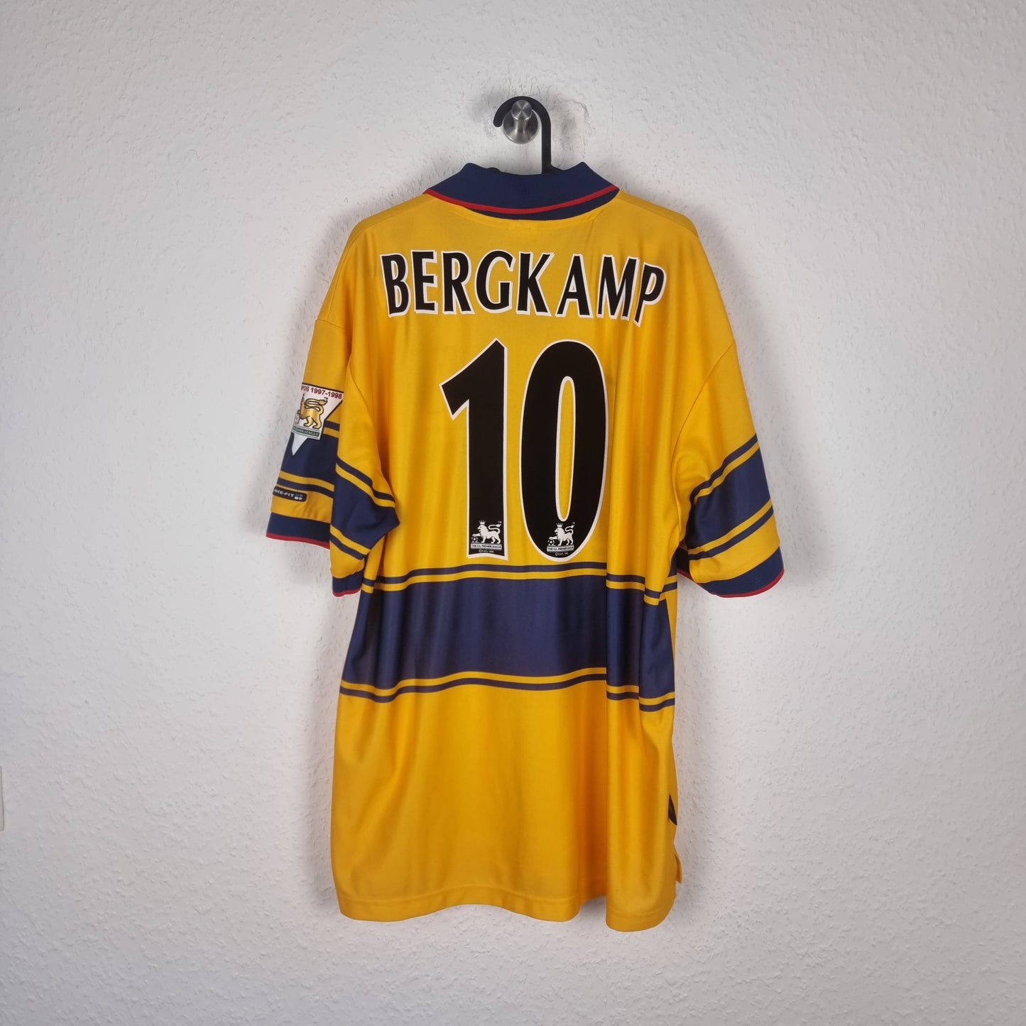 Jersey - Arsenal FC - Dennis Bergkamp - 1997/1998 - XL - Away