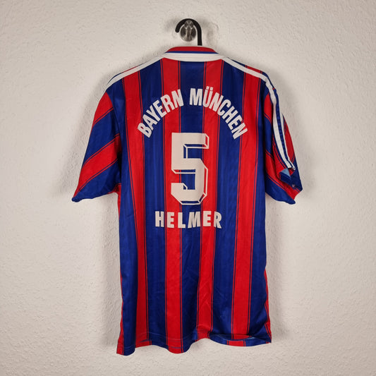 Trikot - FC Bayern München - Thomas Helmer - 1995/1996 - M - Heim