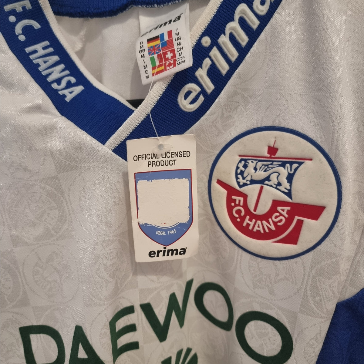 Trikot - FC Hansa Rostock - 1996/1997 - M - Heim - Neu