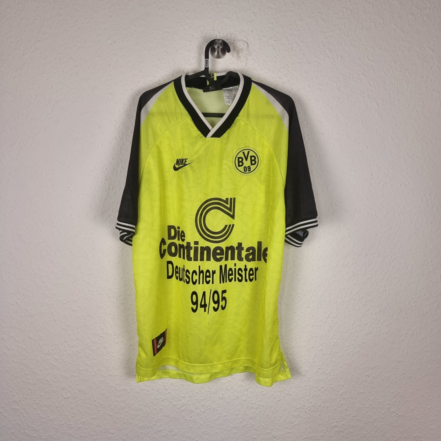 Trikot - Borussia Dortmund (BVB) - Júlio César - 1995/1996 - L - Heim