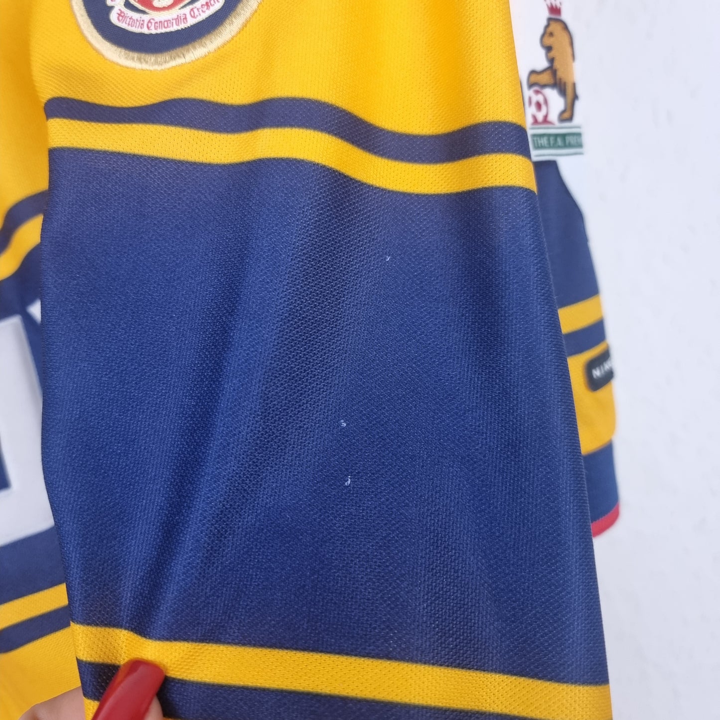 Jersey - Arsenal FC - Dennis Bergkamp - 1997/1998 - XL - Away
