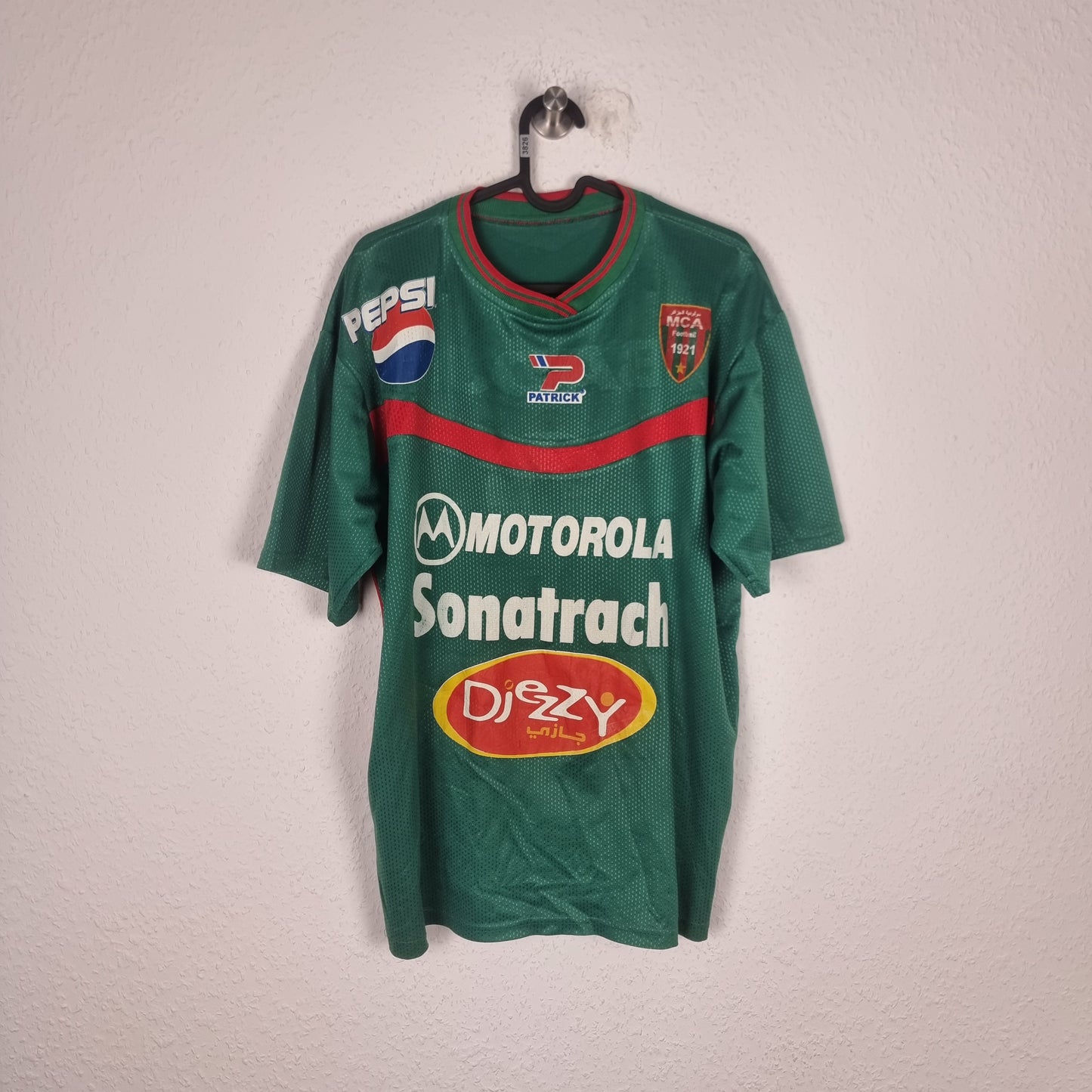 Trikot -  MCA Algier - Fayçal Badji - 2005/2006 - L - Heim