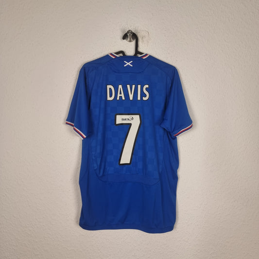 Trikot - Glasgow Rangers - Steven Davis - 2009/2010 - S - Heim