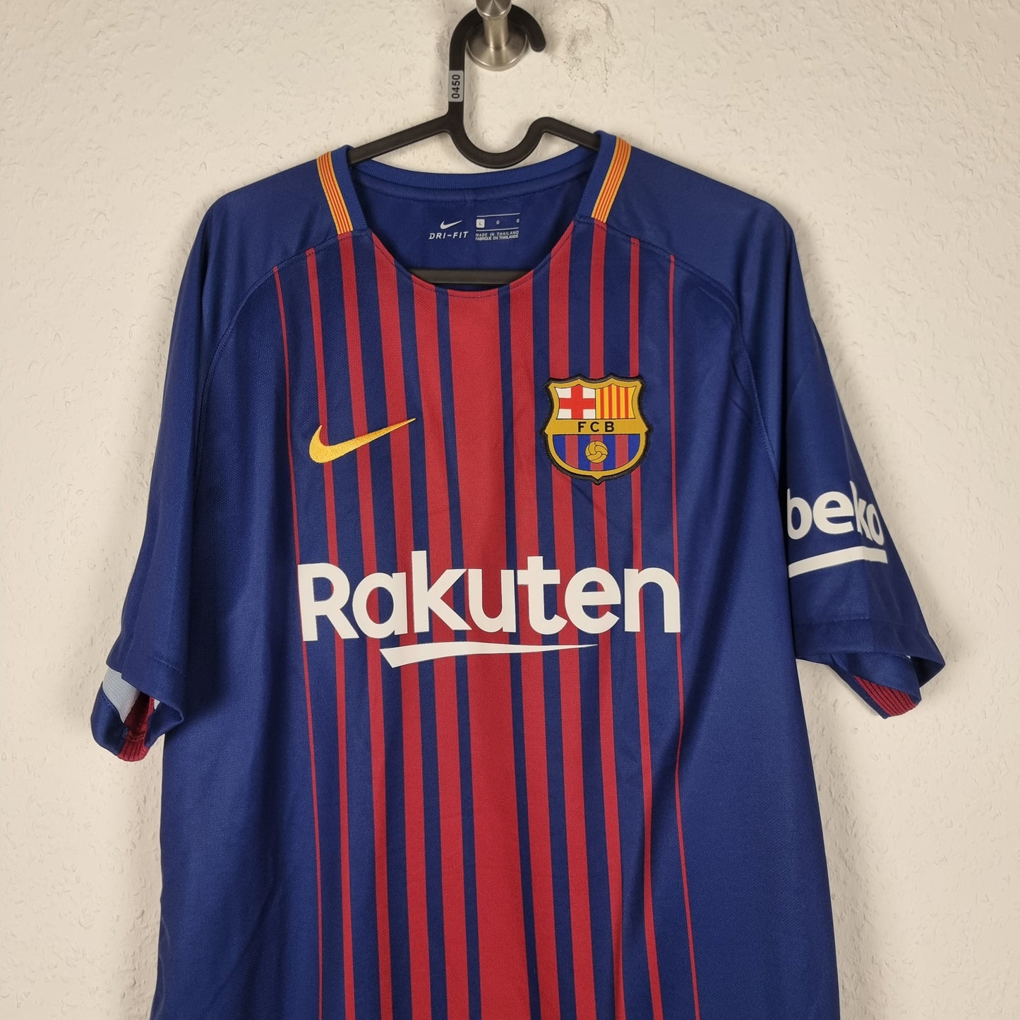 Trikot - FC Barcelona - Lionel Messi - 2017/2018 - L - Heim