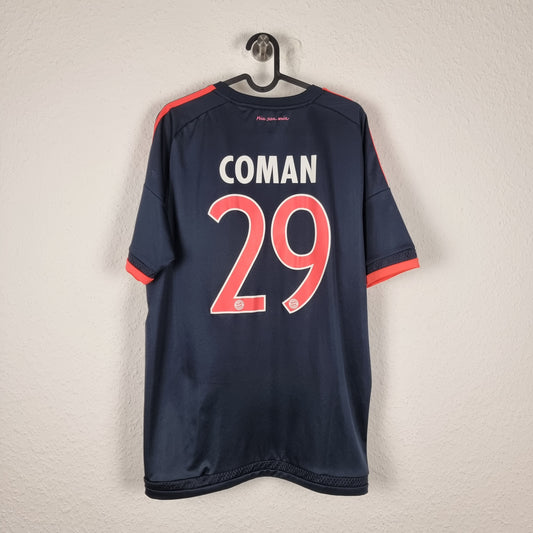 Trikot - FC Bayern München - Kingsley Coman - 2015/2016 - L - drittes