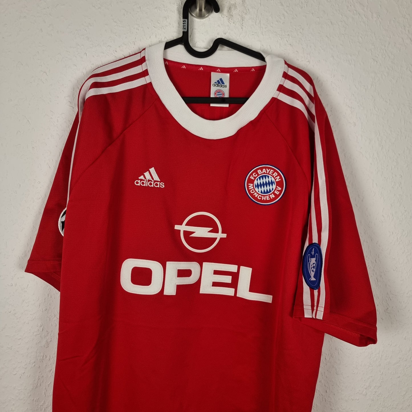 CL-Trikot - Bayern München - Mehmet Scholl - 2000/2001 - XXL