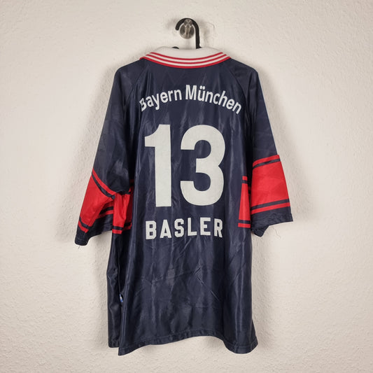 Trikot - FC Bayern München - Mario Basler - 1997/1998 - XL - Heim