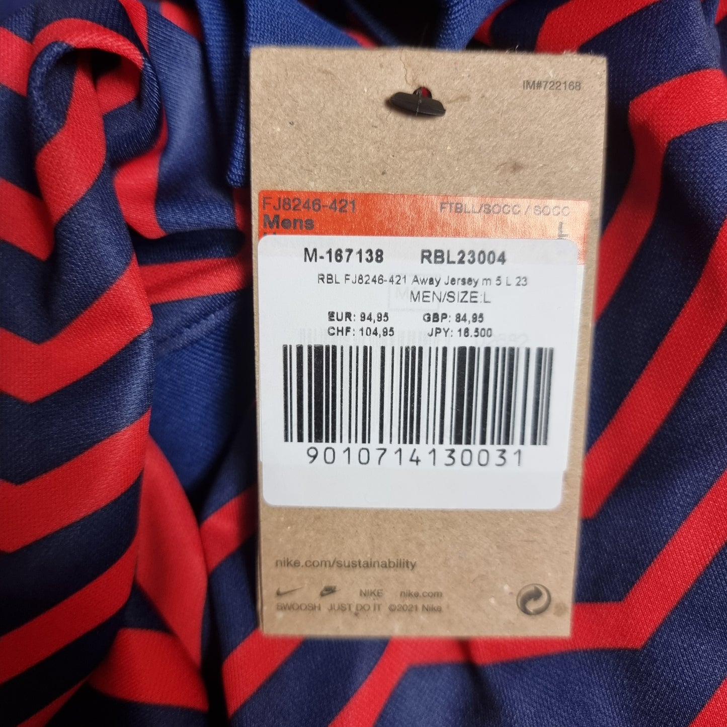 Trikotsammlung - RB Leipzig - M/L - 6 Stück - orginal