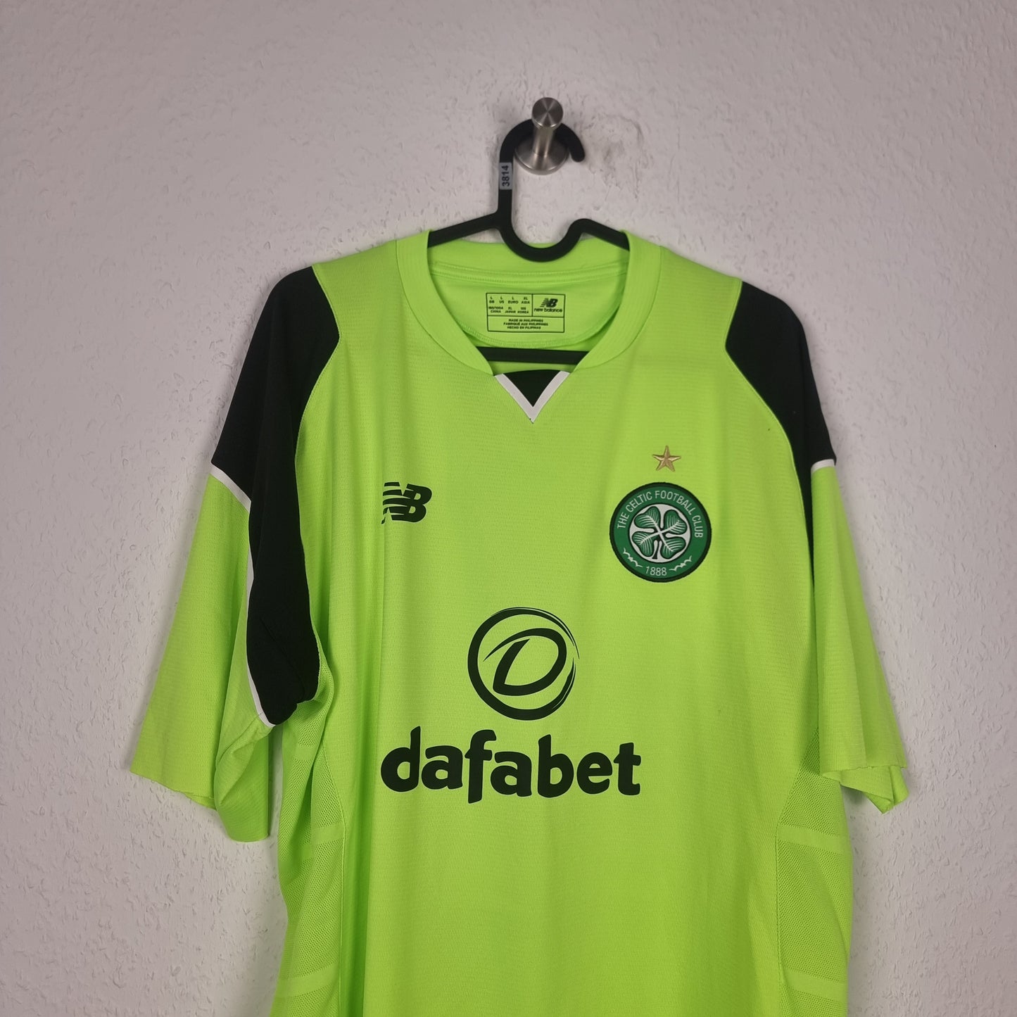 Trikot - Celtic Glasgow - Leonardo Fasan - 2017/2018 - L - Auswärts