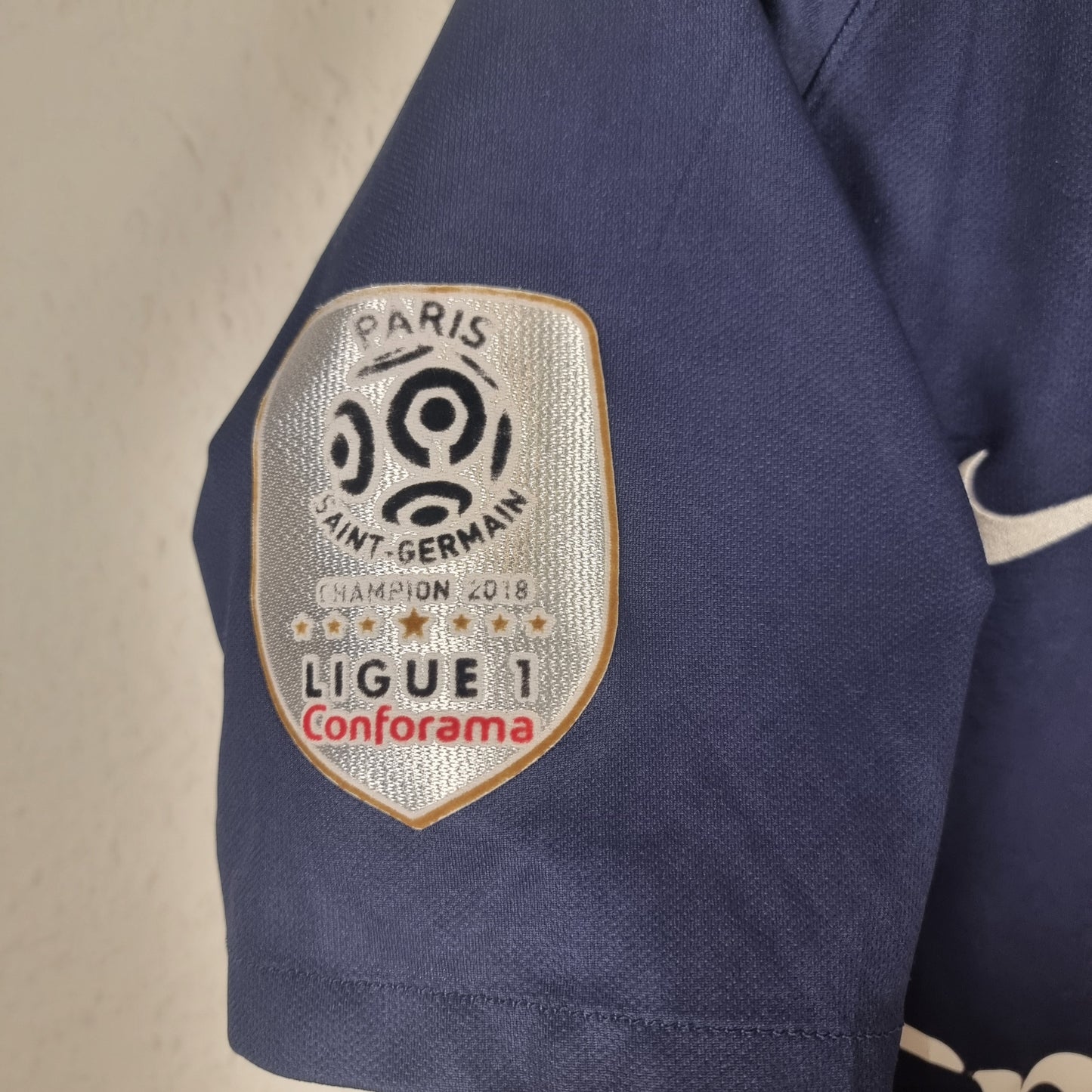 Trikot - Paris Saint-Germain (PSG) - Kylian Mbappe - 2018/2019 - S -Heim