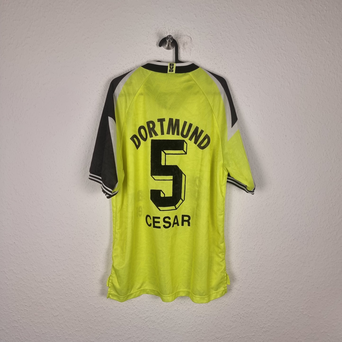 Trikot - Borussia Dortmund (BVB) - Júlio César - 1995/1996 - L - Heim