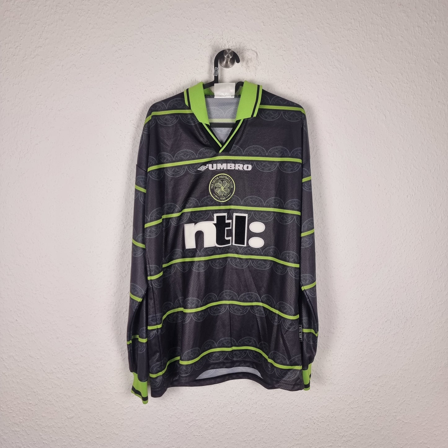 Trikot - Celtic Glasgow - Mark Burchill - 1999/2000 - M - Auswärts