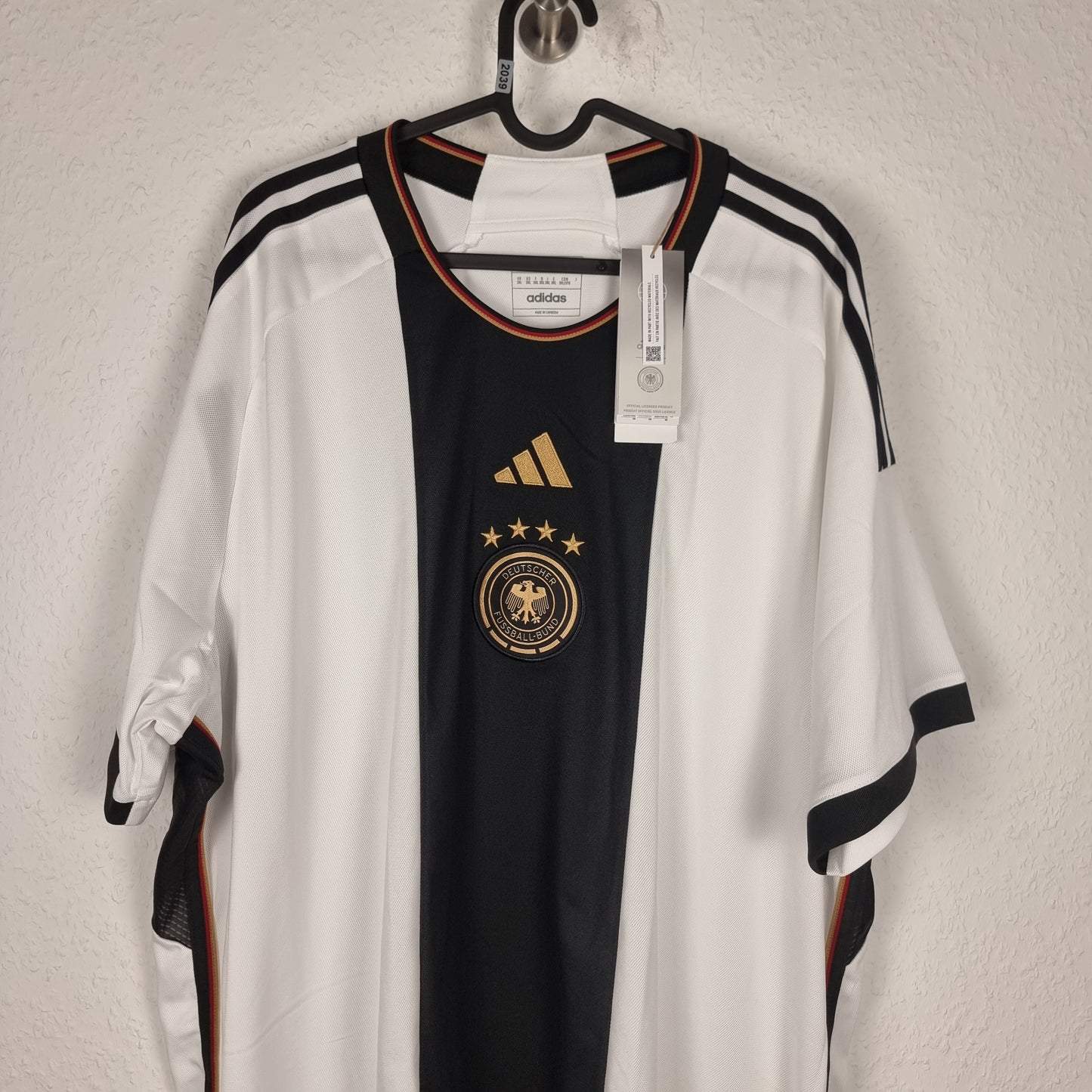 Trikot - Deutschland - 2022 - 3XL - NEU - Heim