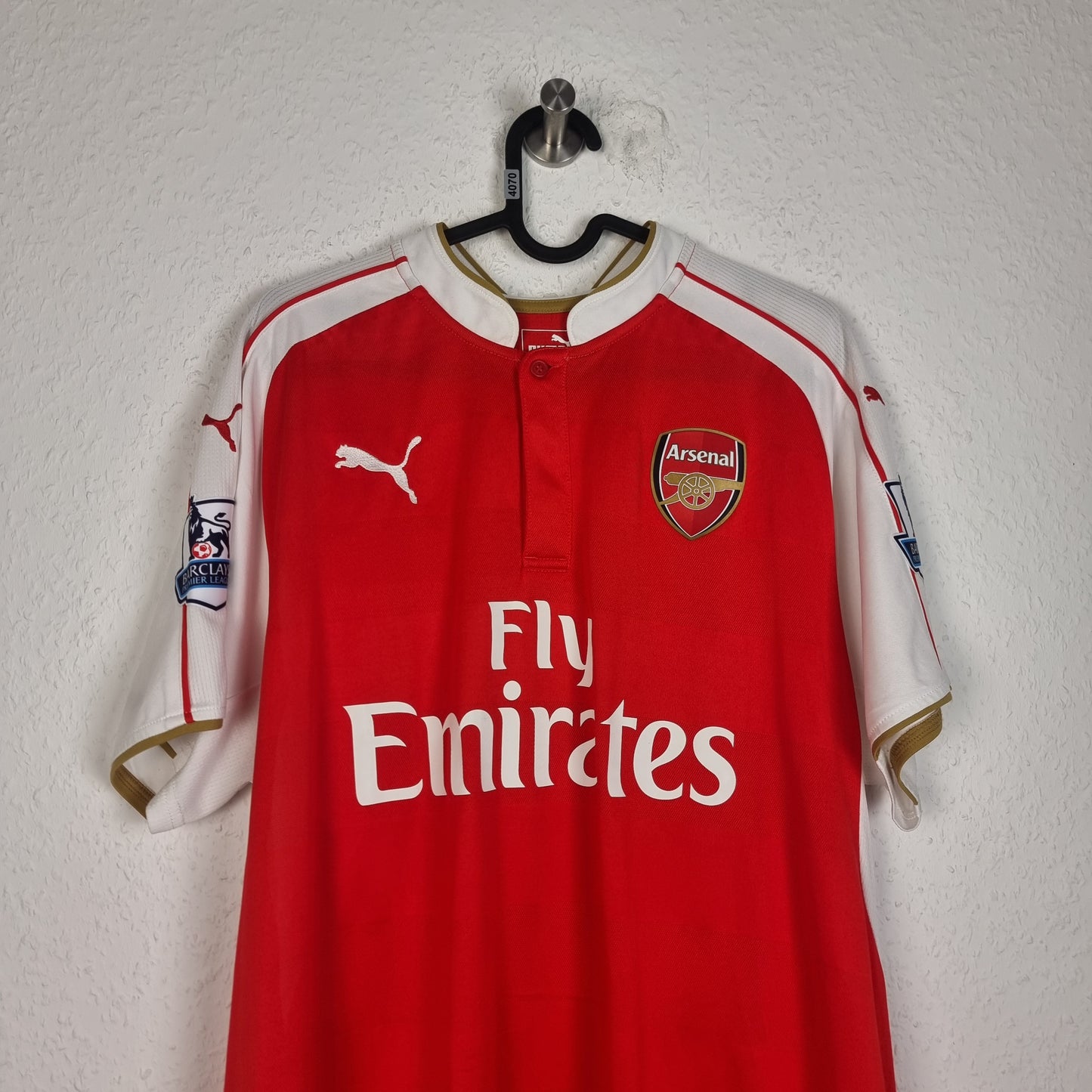 Jersey - Arsenal London - Mikel Arteta - 2015/2016 - XL - Home