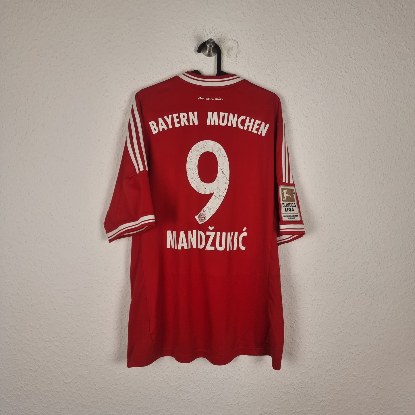 Trikot - FC Bayern München - Mario Mandžukić - 2013/2014 - XL - Heim