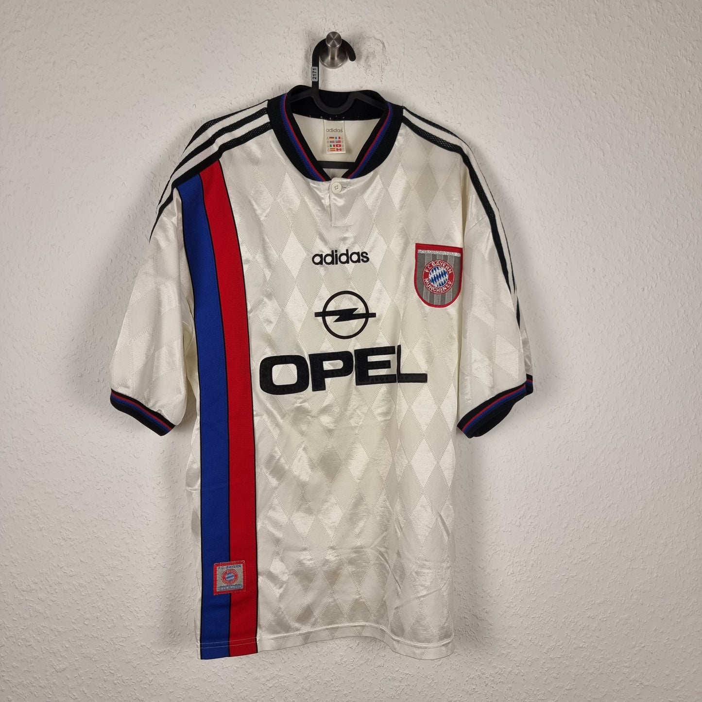 Trikot - FC Bayern München - Ruggiero Rizzitelli - 1996/1997 - XXL - Auswärts