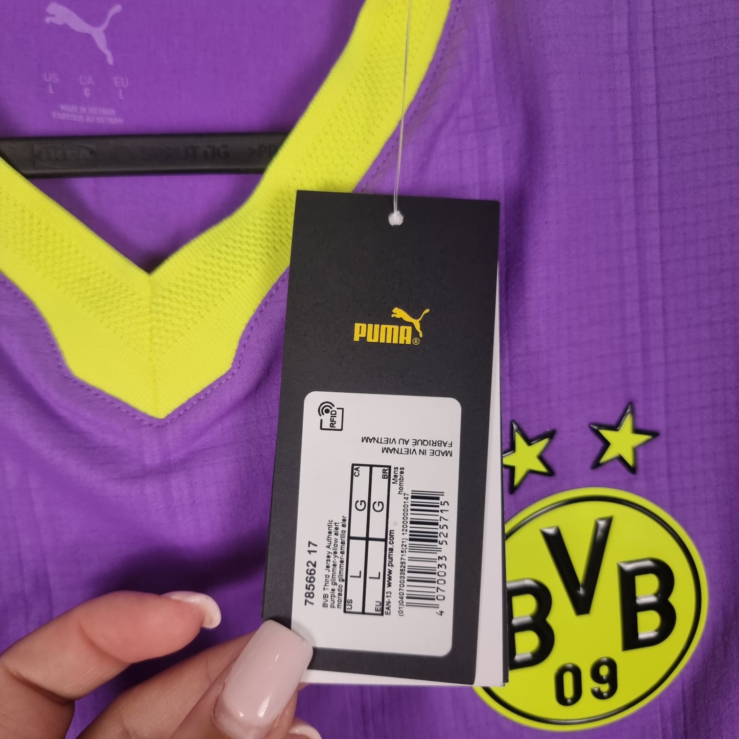 Trikot - Borussia Dortmund - 2026/2027 - L - Auswärts - Neu (Authentic)