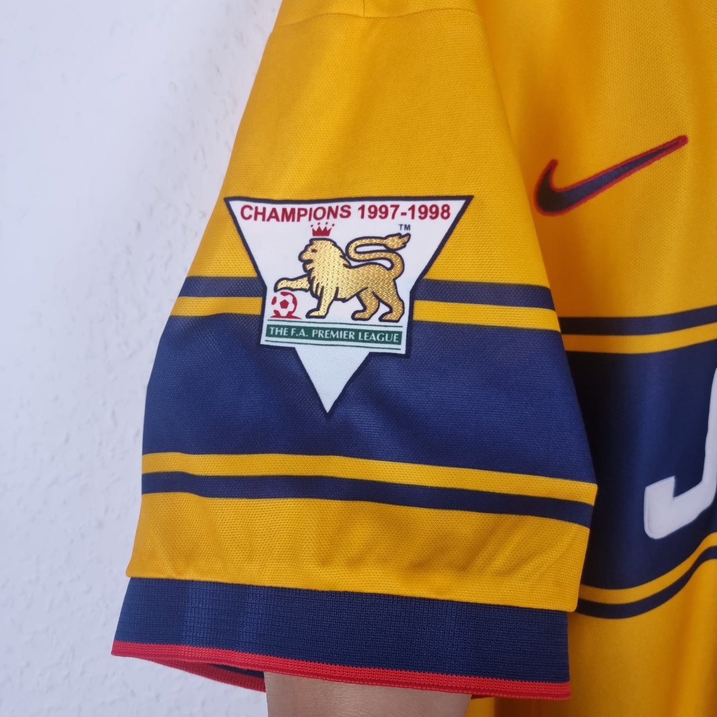 Jersey - Arsenal FC - Dennis Bergkamp - 1997/1998 - XL - Away