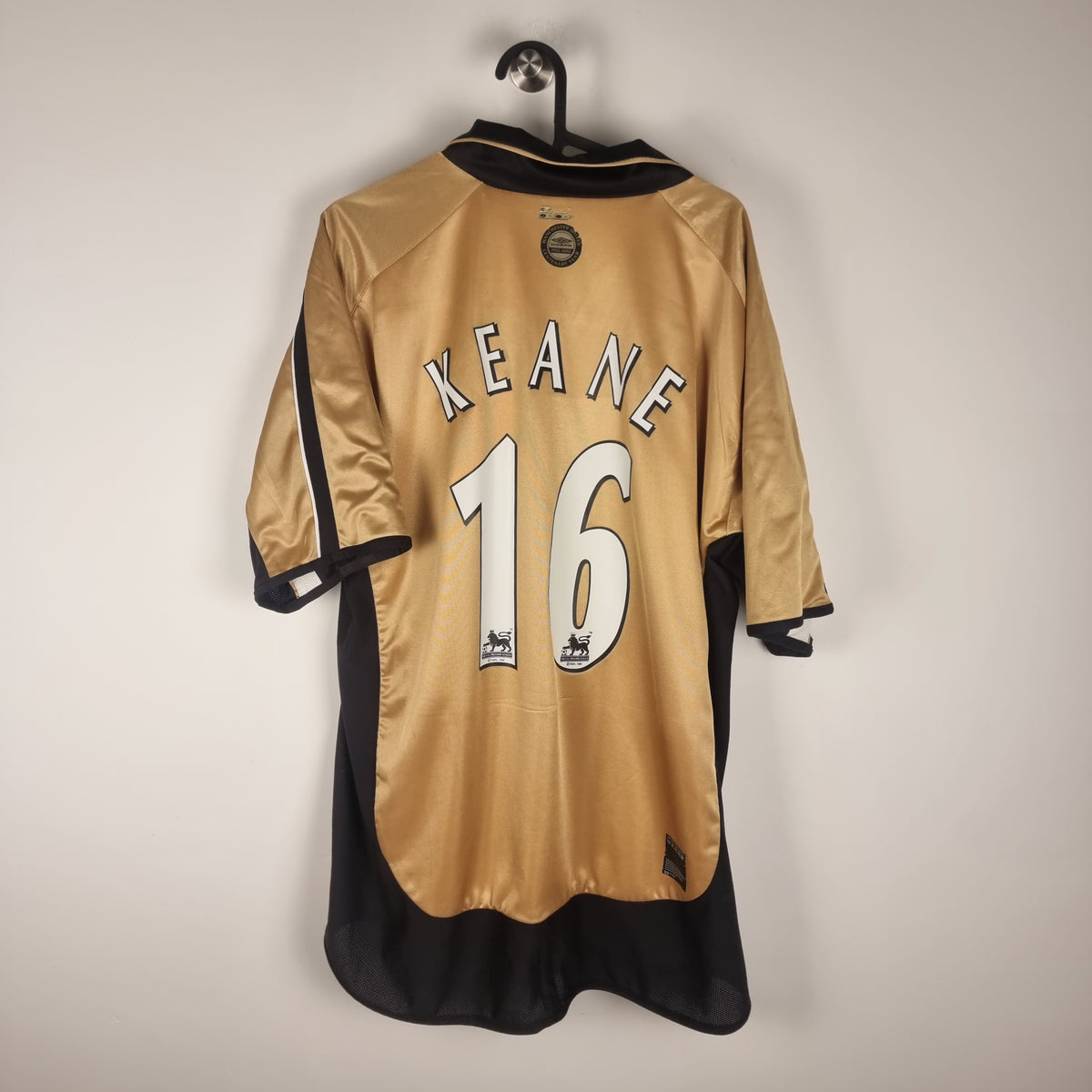 Trikot - Manchester United - David Beckham/Keane - 2001/2002 - XL - Auswärts