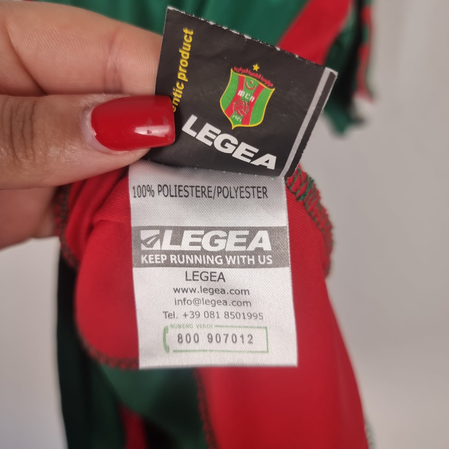 Trikot - MC Alger - 2006/2007 - XL - Heim