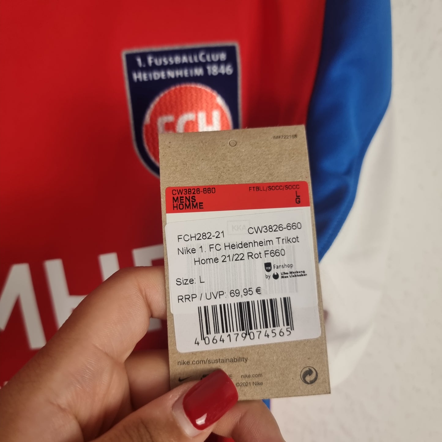 Jersey - 1. FC Heidenheim - Christian Kühlwetter - 2023/2024 - L - Home - New
