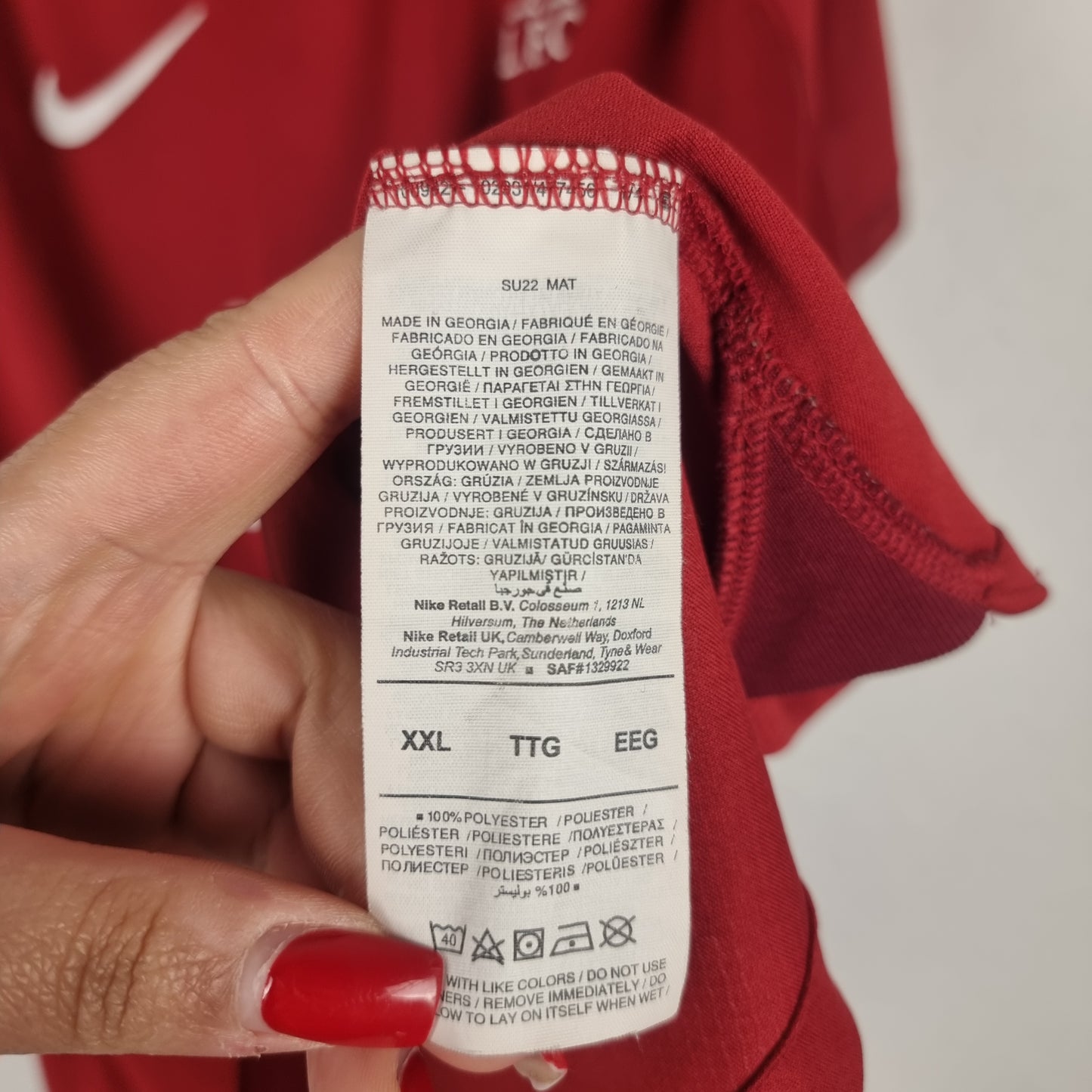 Trikot - FC Liverpool - Mohamed Salah - 2022/2023 - XXL - Heim