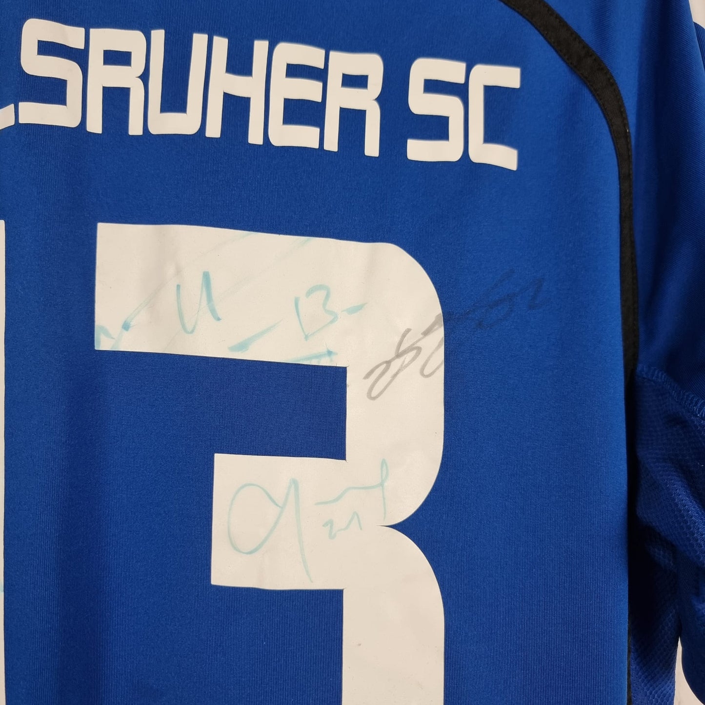 Trikot - Dominic Peitz - Karlsruher SC (KSC) - 2013/2014 - L -  Heim