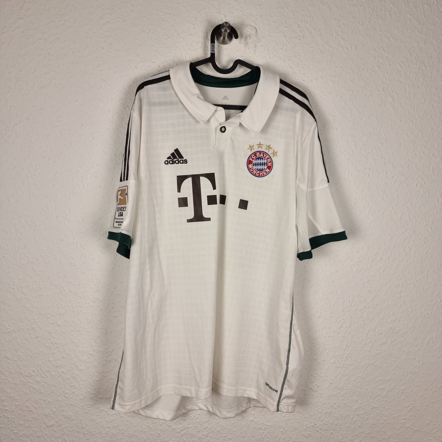 Trikot - FC Bayern München - Pierre-Emile Højbjerg - 2013/2014 - XL - Auswärts