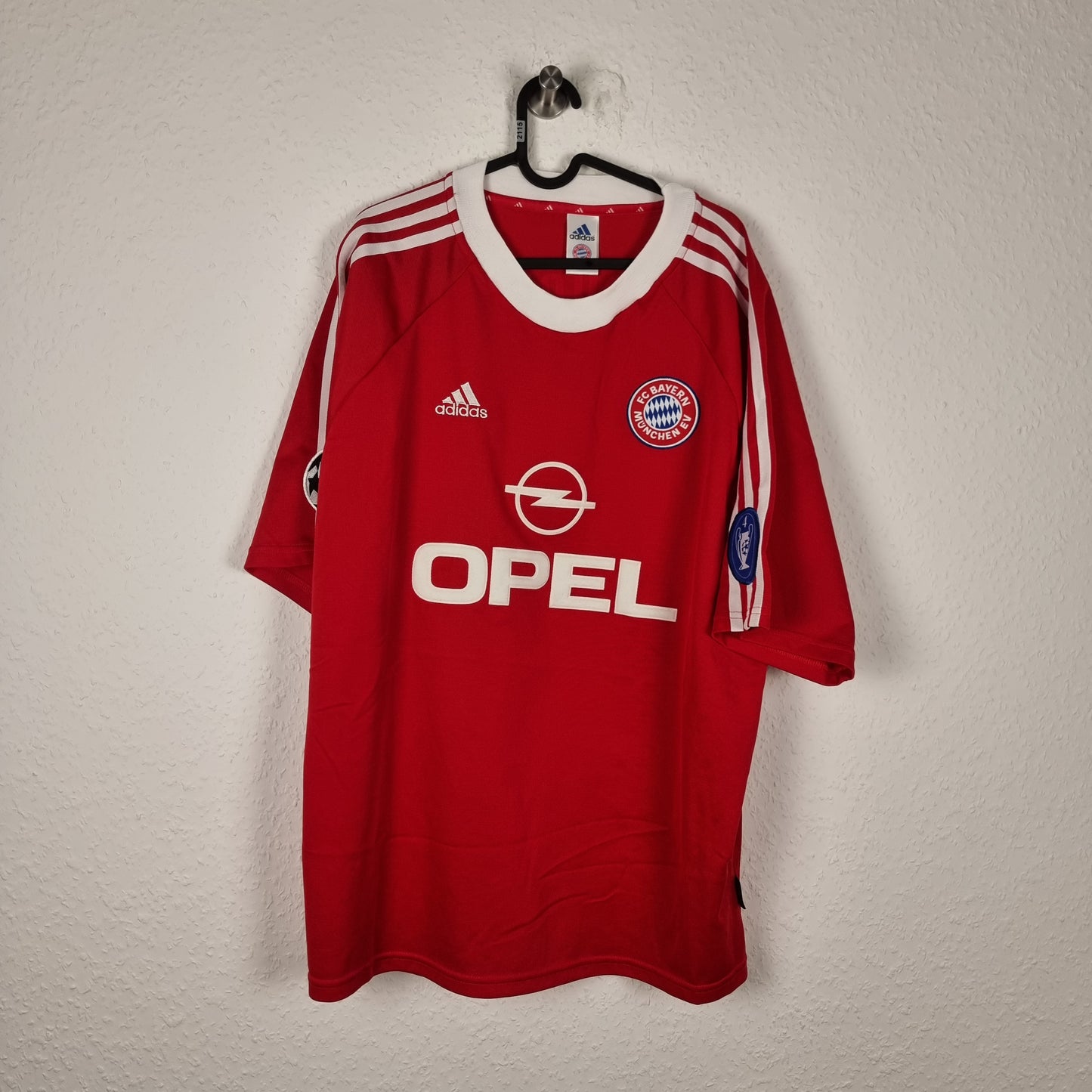 CL-Trikot - Bayern München - Mehmet Scholl - 2000/2001 - XXL