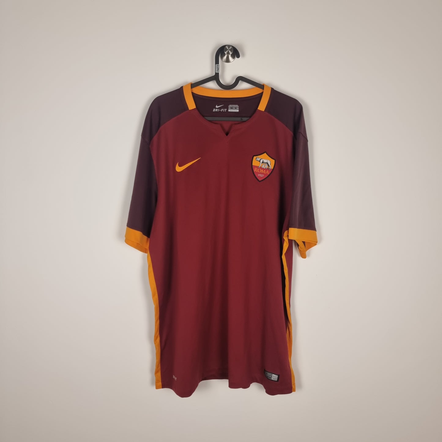 Trikot - AS Rom - Mohamed Salah - 2015/2016 - XXL - Heim