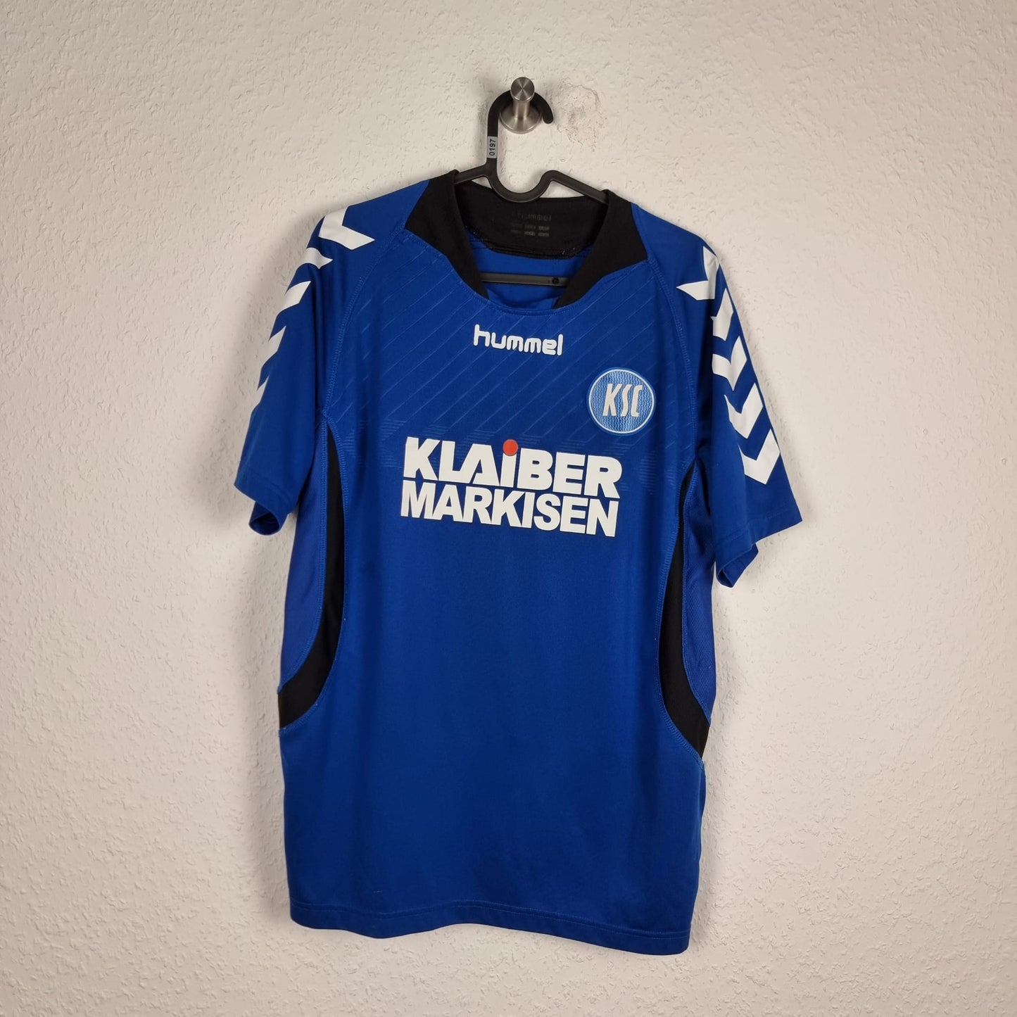 Trikot - Dominic Peitz - Karlsruher SC (KSC) - 2013/2014 - L -  Heim